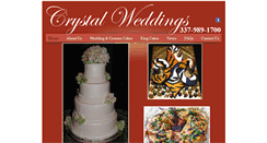 Desktop Screenshot of crystalweddings.net